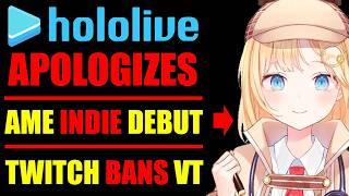 HOLOLIVE  Yagoo Apologizes, Talents Debut as Indies, Twitch BANS VT over HIPS, HOLOLIVE SANA Returns