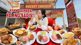 AYAM GEPREK PALING MENAKUTKAN, CABE SETANNYA DIGERUS KASAR,PEDASNYA UGAL-UGALAN!!