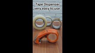 Tape dispenser how to use | Tape dispenser review | Best tape dispenser for packing | #shorts