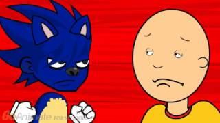 Caillou Vs  Sonic