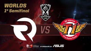 Origen vs SKT1 Mapa 1 - Worlds Semifinal - Mundiales League of Legends 2015 en Español