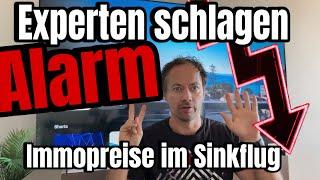 Crash 2024 - Immobilienpreise im freien Fall! Wie geht es weiter? 7 Gründe für sinkende Immo Preise