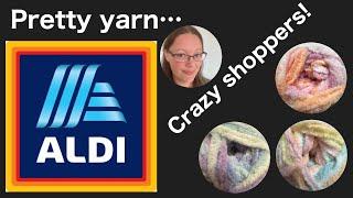 Aldi yarn event- come shopping with me!