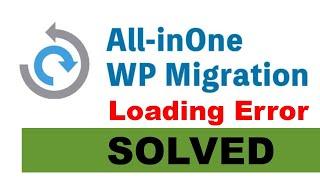 All In One WP Migration Stuck SOLVED - HOW TO MIGRATE WORDPRESS WEBSITE 2023 - Resourceful Dev