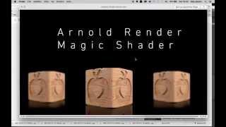 Cinema 4D - Arnold Render Tutorial Complex Shader