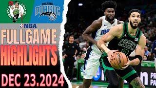 Boston Celtics Vs Orlando Magic Full Game Dec 23,2024 NBA Season 2024-25