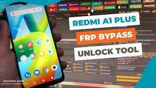 redmi a1 plus frp bypass unlock tool️one click