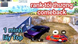 PUBG Mobile - Trở Lại Rank Tối Thượng Cùng Team Người Lạ Với Game Cực Căng Giành Top