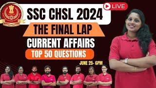 SSC CHSL Final Lap Current Affairs Top Questions Expected CHSL 2024 Malayalam