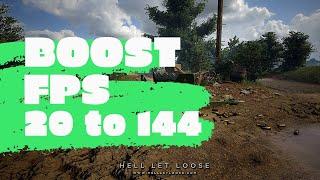 Hell Let Loose - How to BOOST FPS and Increase Performance / STOP Stuttering on any PC