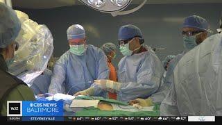 Maryland's first artificial heart valve replacement performed without open-heart surgery