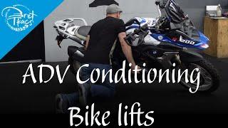 4 ADV motorcycle lifts - physical conditioning