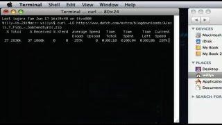 Terminal Tip: Download Files CURL