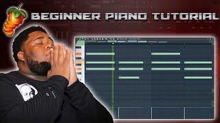 How To Make Realistic Piano Melodies FOR BEGINNERS [FL Studio Tutorial]