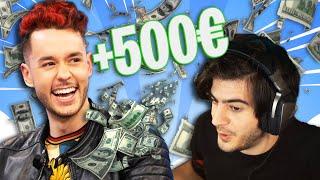 THEGREFG ME APUESTA 500 EUROS EN UNA PARTIDA DEL LOL | ElmiilloR