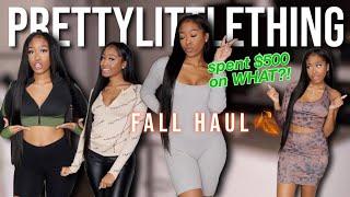 HUGE PRETTYLITTLE THING FALL HAUL 2020