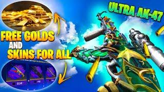 ULTRA SKIN "MIDNIGHT AK-47" AND FREE GOLDS FOR ALL! | Blood Strike Solo Ranked Gameplay