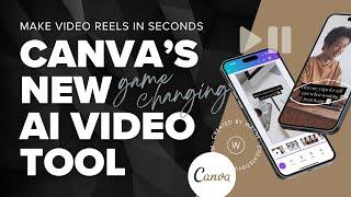 Effortlessly Create Short-Form Videos with Canva's NEW AI Tool!