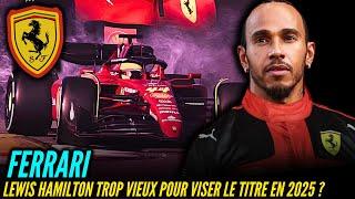 BOMBE DU JOUR : FERRARI JOUE GROS AVEC LEWIS HAMILTON EN 2025 !