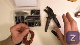 Qibaok crimping tool kit unboxing, review and test.