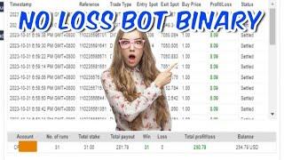 Binary bot trading | Deriv Bot trading  Digitmatch No loss bot live trading  2023.11.01 #botbinary