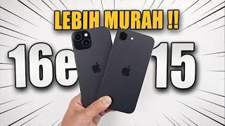 LEBIH MURAH! Review iPhone 16e vs iPhone 15 di tahun 2025