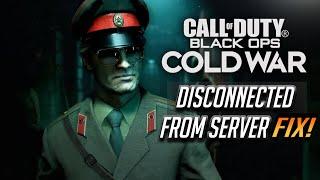 Call Of Duty Cold War Disconnected From Server FIX - [3 Solutions]