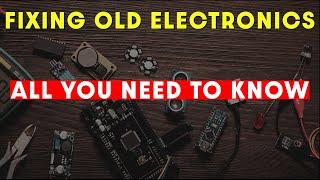 Beginner Tips for Repairing VINTAGE ELECTRONICS | Retro Repair Guy Episode 14