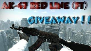 INSANE CS:GO(CSGO) GIVEAWAY: AK47 REDLINE