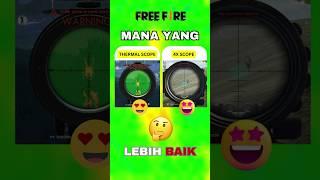 Scope Mana Yang Buat Kalian Cepat Naik Rank? #freefire #yearofyou