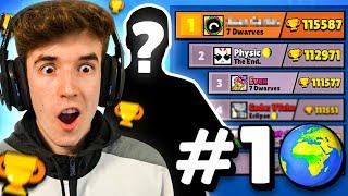 JUEGO con EL TOP 1 DEL *MUNDO* +115.000 COPAS en BRAWL STARS