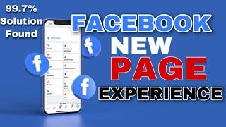 New Page Experience | How to Convert Facebook Profile to Page 2022