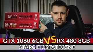 RX 480 8GB vs GTX 1060 6GB - DOGRYWKA!