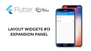 Flutter Tutorial - Layout Widgets #13 Expansion Panel