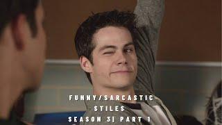 Stiles Stilinski Funny/Sarcastic Moments S3 | PT 1 HD/LOGOLESS + MEGALINK