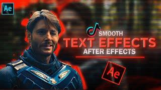 Smooth Text Tutorial for your Edits I After Effects | A Beginner's Guide