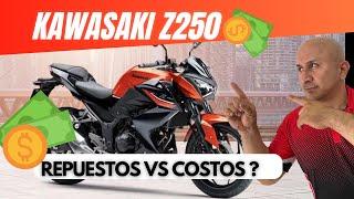 Z250 KAWASAKI REPUESTOS VS COSTOS DE REPARACION $