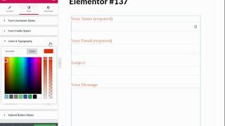 integrate all contact form with elementor