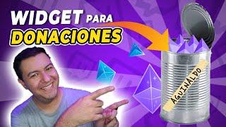 NECESITAS ESTE WIDGET PARA TUS DONACIONES | HypeCup