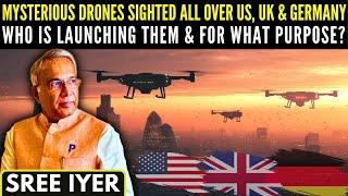 Mysterious Drones Sighted All Over The US, UK & Germany - Who is Launching Them & For What Purpose?