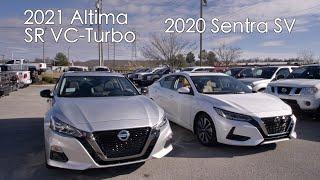 2021 Nissan Altima SR & 2020 Nissan Sentra Comparison|Nissan of Cookeville