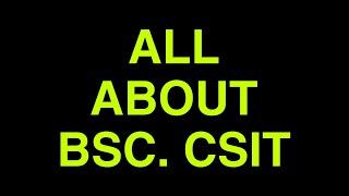 About Bsc. CSIT in Nepal | Nepali ScienceGuru