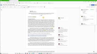 Google Docs- Creating and  Accessing  comments  using  screen  reader