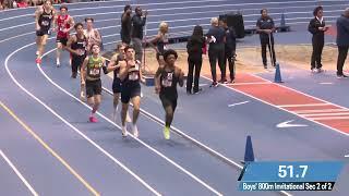 Boys' 800m Invitational Section 2- US Marine Corps Holiday Classic 2024 [Full Replay]