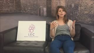 Q: What is a brand 'tone of voice'? Julia Jerrum, Head of Writing, LEC