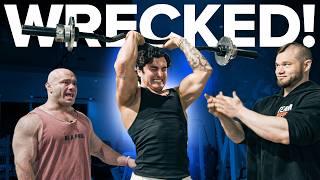 Our NEW Scientific Delt and Arm Workout vs. Jesse James West