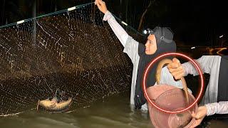 KITA PUKAT IKAN WAKTU MALAM ! DAPAT BELUT