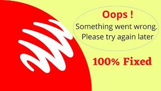 Fix Hotlink Oops Something Went Wrong Error |  Please Try Again Later Problem Solved- AllTechapple