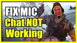 How to Fix Mic & Party Chat Not Working in COD Black Ops 6 (Voice Chat Settings)