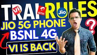 TRAI New 4G 5G Rules | BSNL 4G Launch Oct 2024 | Jio 5G Phone Launch | VI 66000 4G Towers #trending